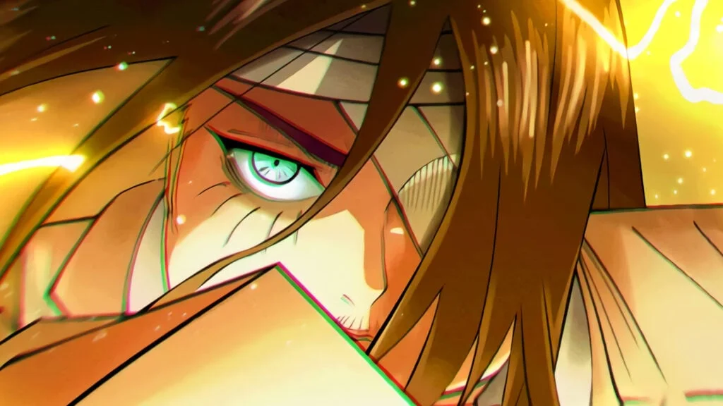 Official Anime Breaker key art — the shonen cutscene style that headlines each update banner